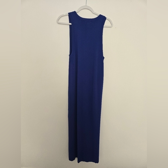 The Drop Purple/ Blue Sleeveless Knit Maxi Dress NWT | Size Large - Picture 4 of 5